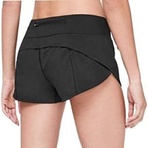 Lululemon Black Speed Up Shorts